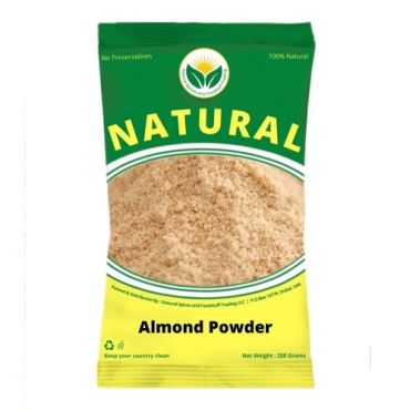 Natural Spices Almond Powder, 250 G